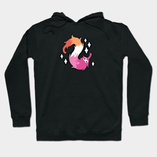 Lesbian Worm on a string Hoodie